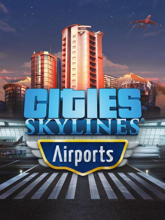 CITIES SKYLINES AIRPORTS PC COVER - GameKeyZone