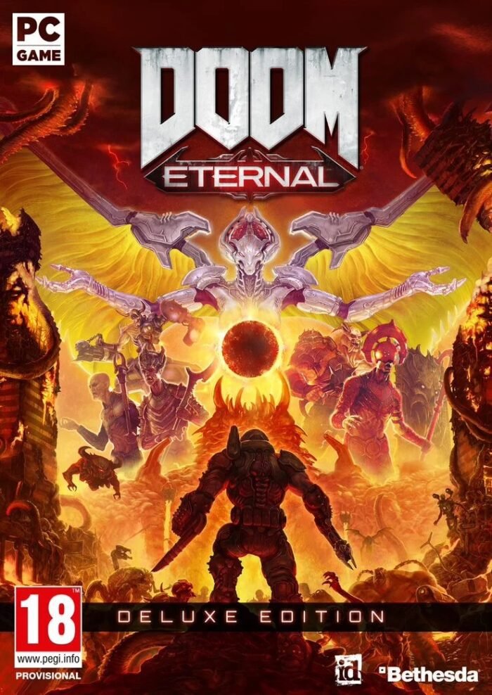 DOOM ETERNAL COVER - GameKeyZone