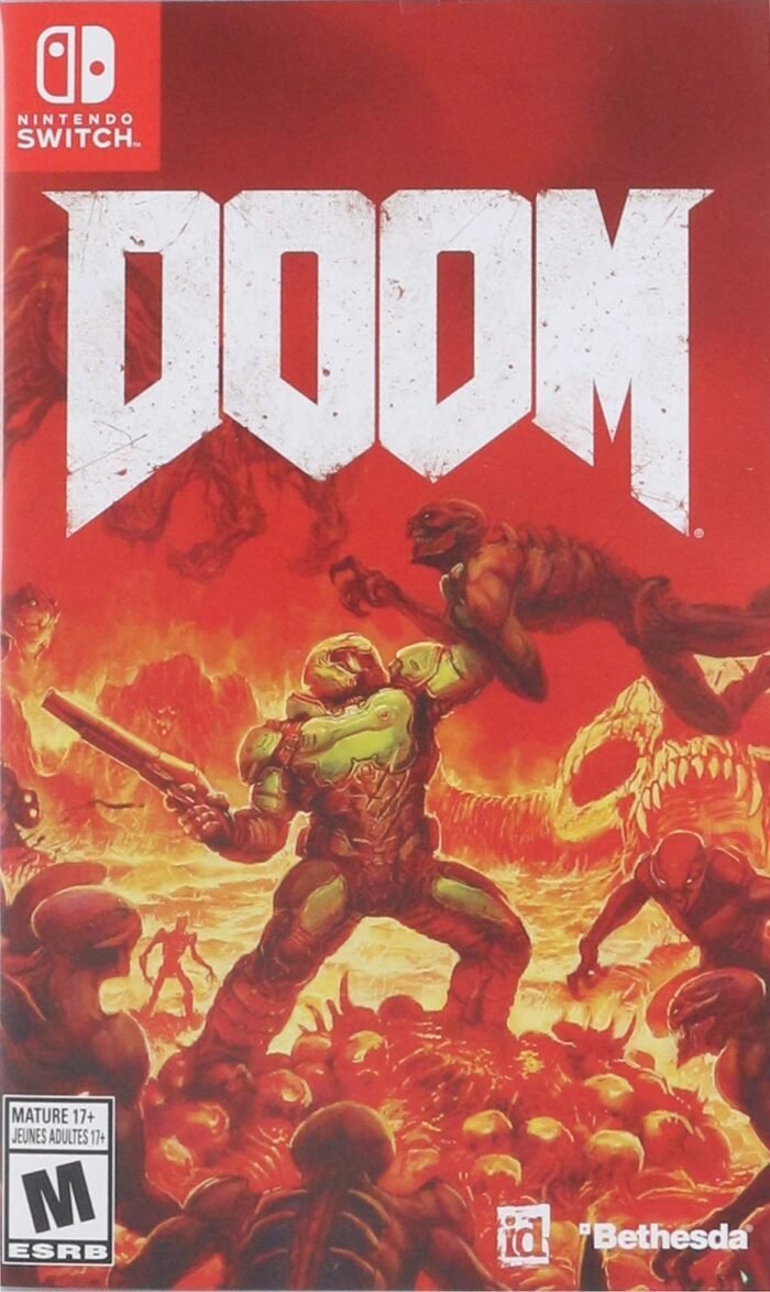 DOOM SWITCH COVER - GameKeyZone