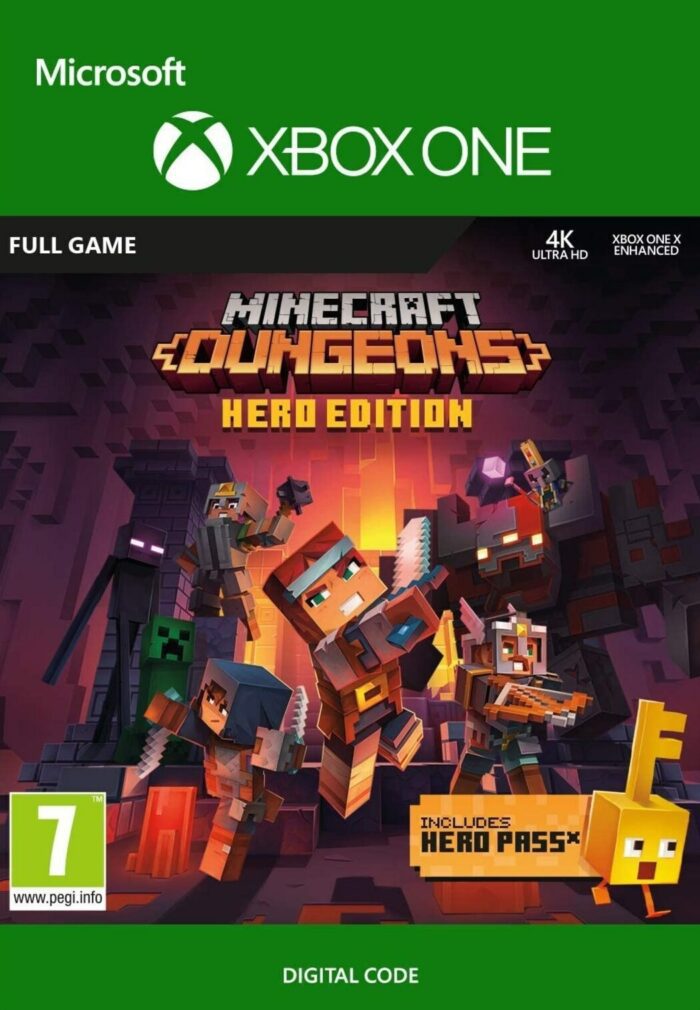 Minecraft Dungeons Hero Edition XBOX One - GameKeyZone