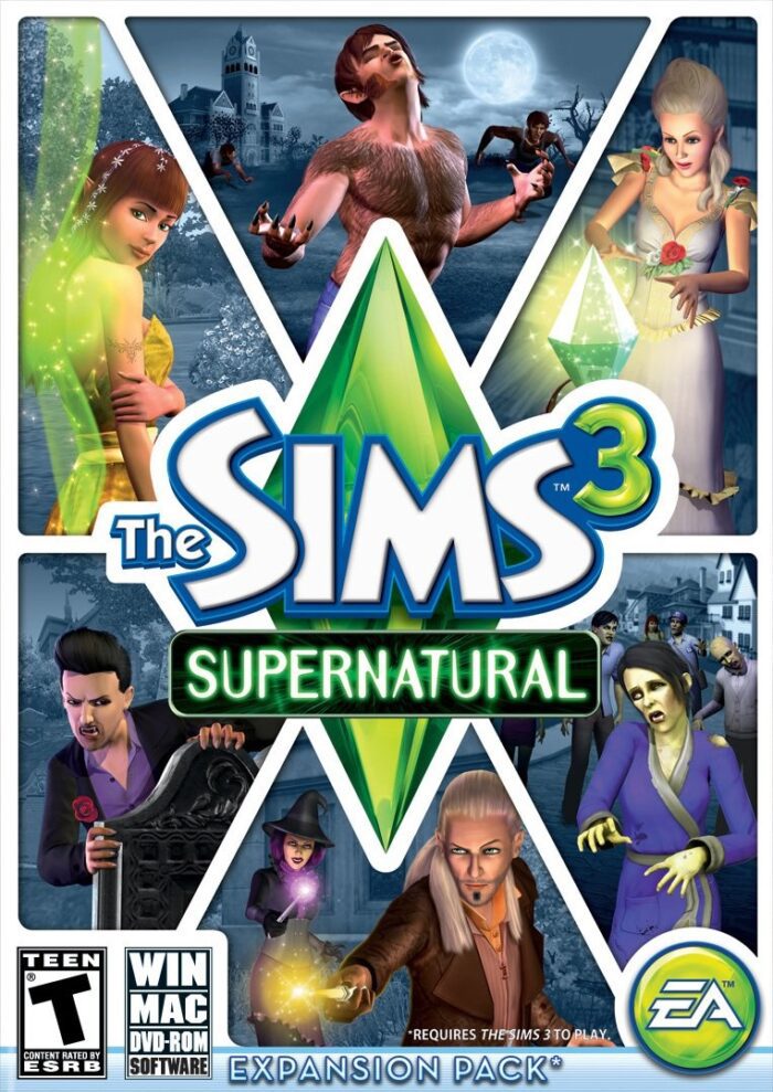 TheSims3 Supernatural COVER - GameKeyZone