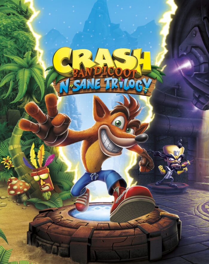 crash bandicoot n sane trilogy cover original - GameKeyZone
