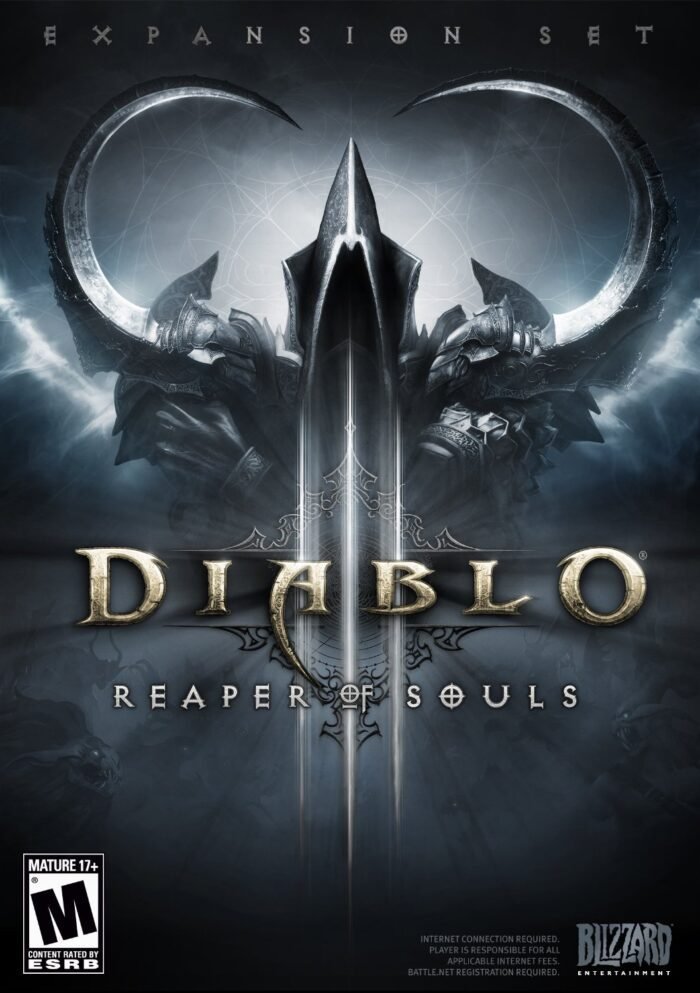 diablo iii reaper of souls cover original - GameKeyZone