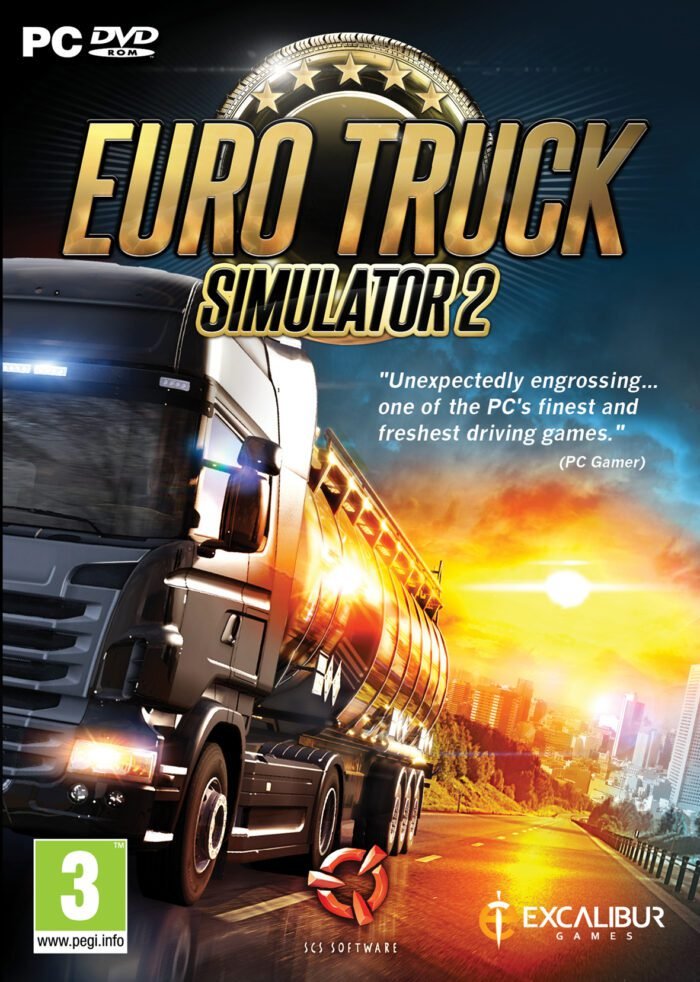 euro truck simulator 2 cover original - GameKeyZone