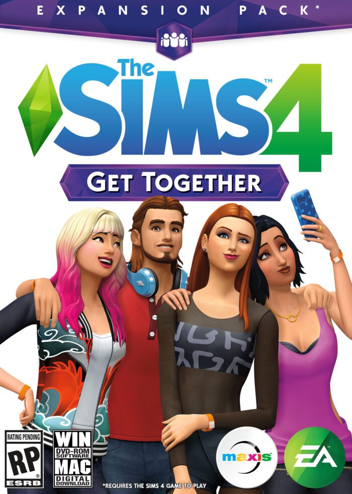 the sims 4 get together cover original - GameKeyZone