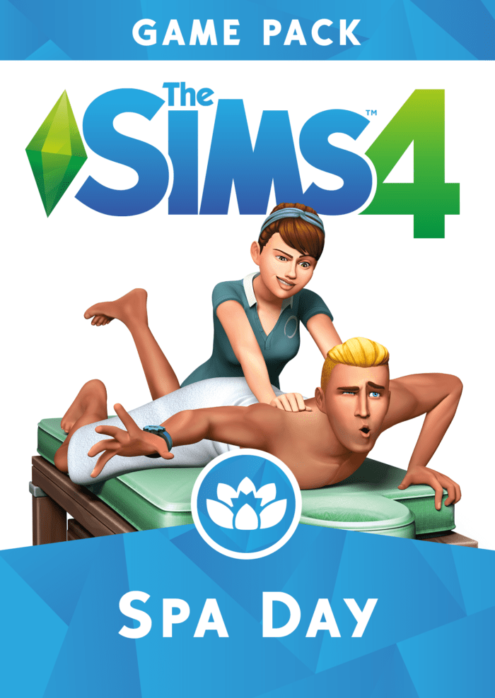 the sims 4 spa day cover original - GameKeyZone