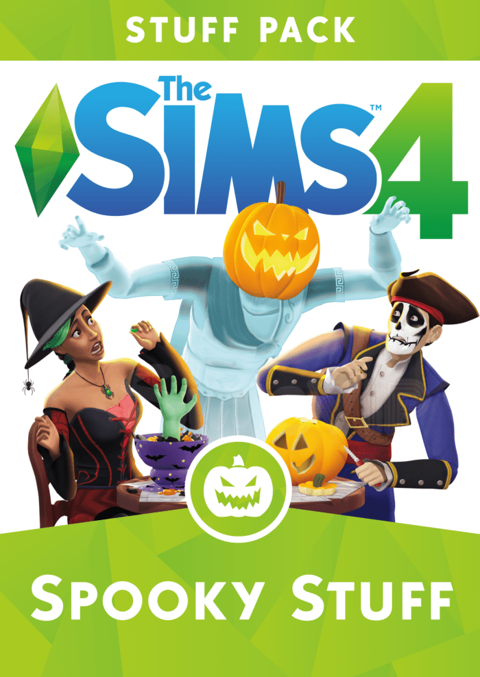the sims 4 spooky stuff cover original - GameKeyZone