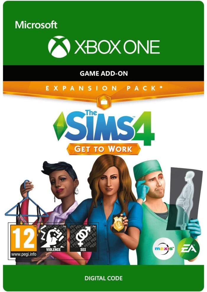 the sims 4 xbox one gettowork - GameKeyZone