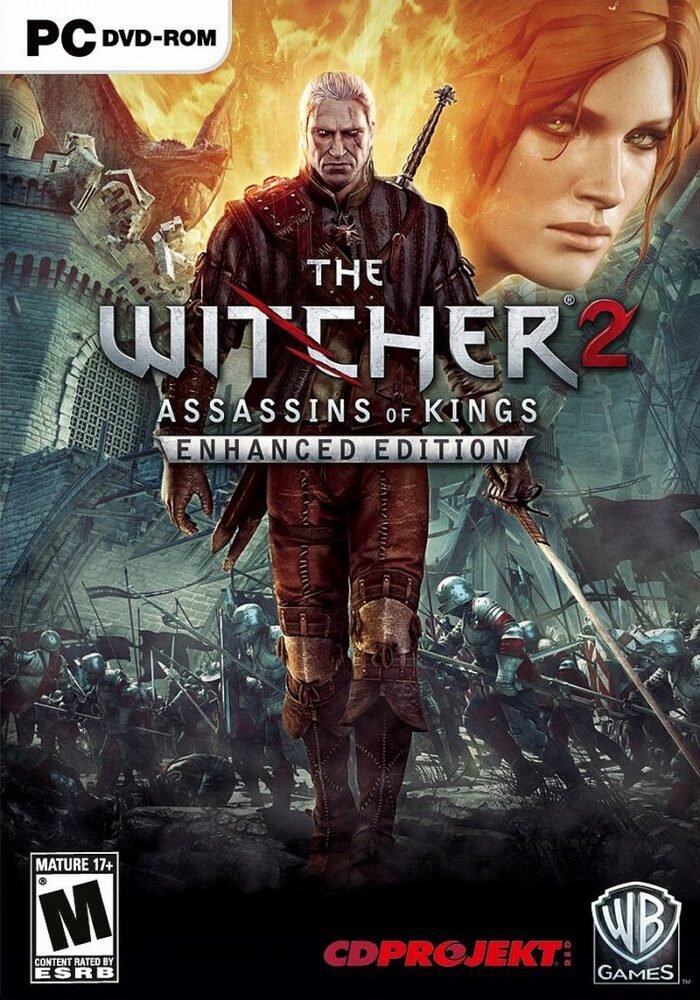 the witcher 2 assassins of kings enhanced edition cover original - GameKeyZone