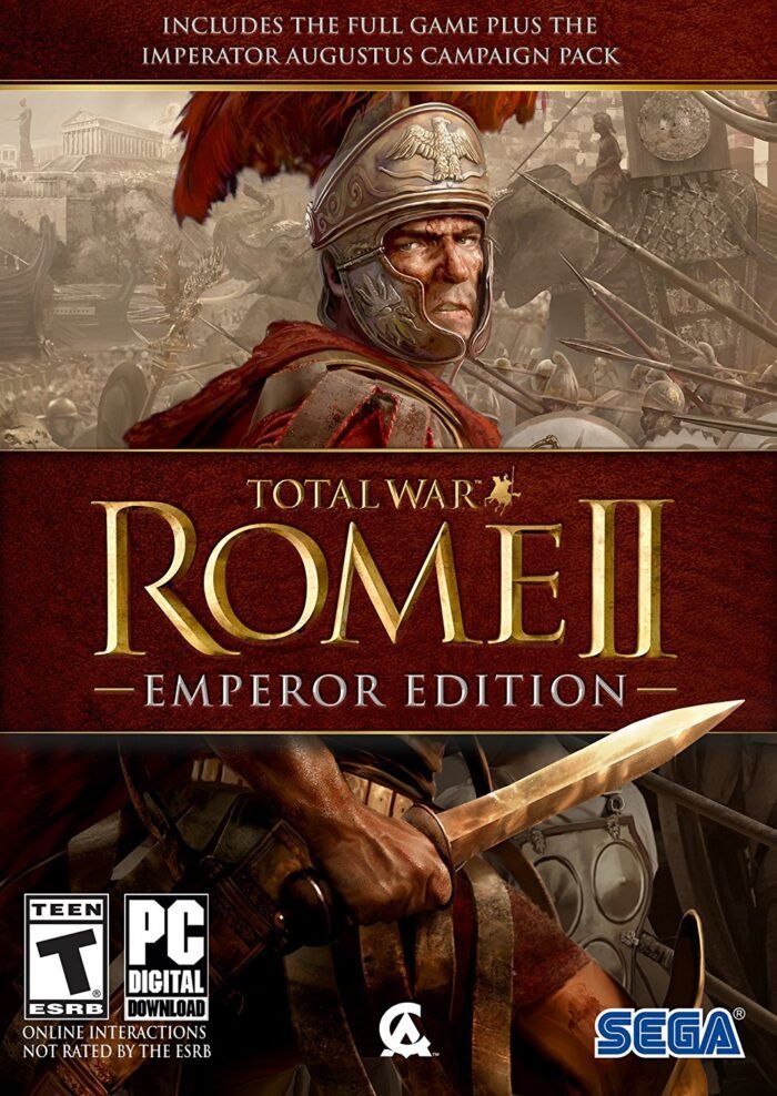 total war rome ii emperor edition cover original - GameKeyZone