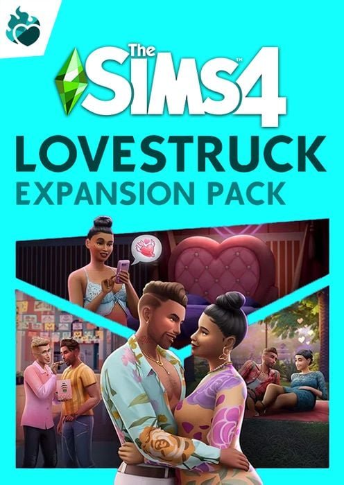 The Sims 4 - Lovestruck DLC cover art – romantic expansion pack